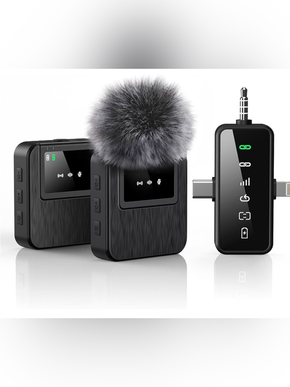 Wireless Lavalier Microphone Noise Reduction Mini Mic